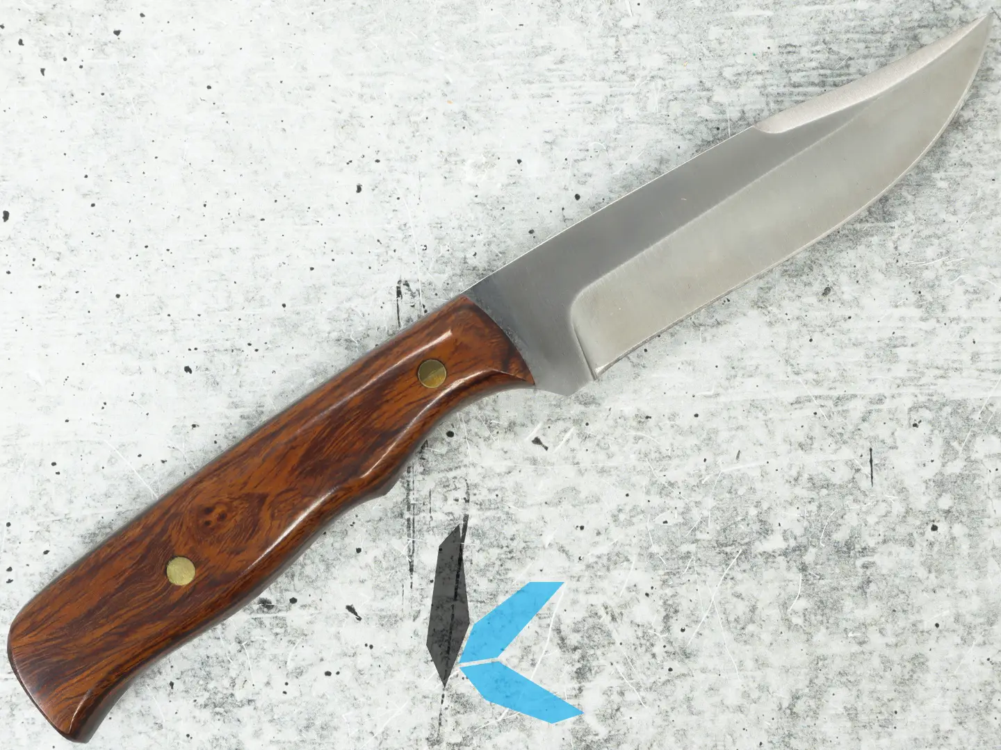 Used Rapid River Royal 7 Fixed Blade with Leather Sheath with Box "Perfect Condition" - Image 3