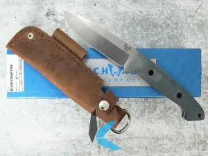 Used Benchmade 162 Bushcrafter Fixed Blade with Box