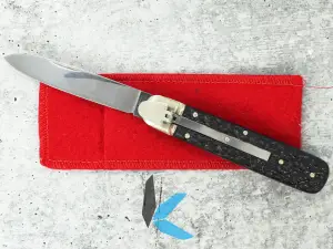 Used Boker 712R Leverlock Auto with Sleeve