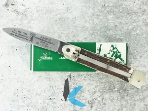 Used Jagdmesser Krupp Leverlock with Box
