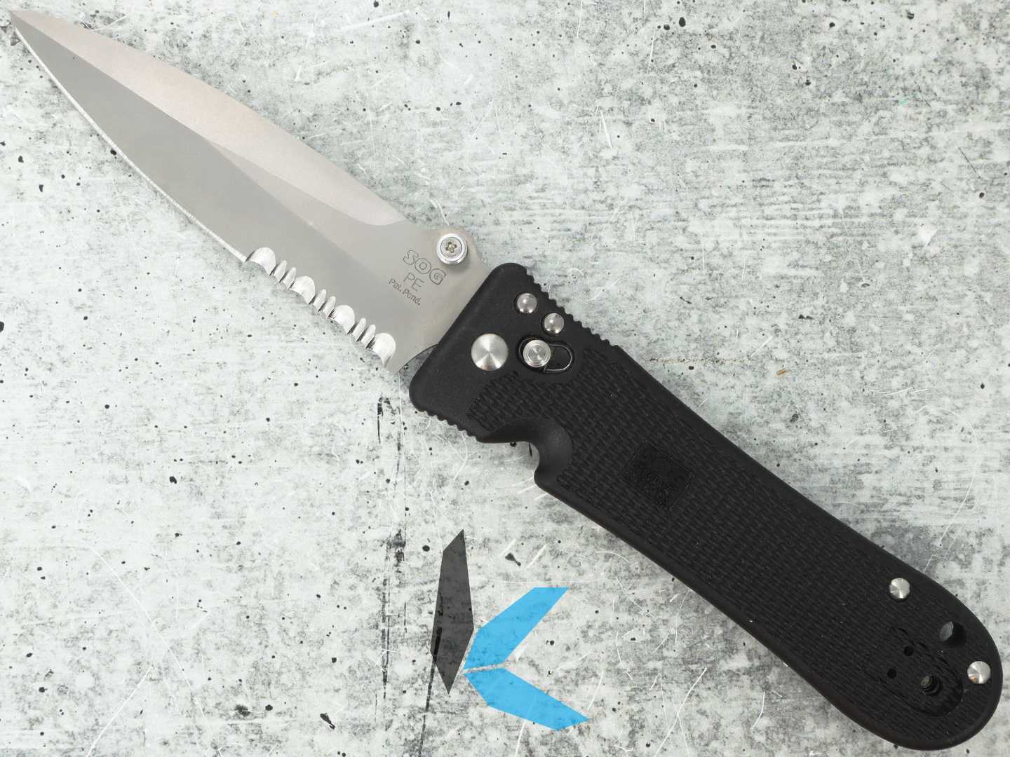 Used SOG PE 1/2 Serrated Blade no Box