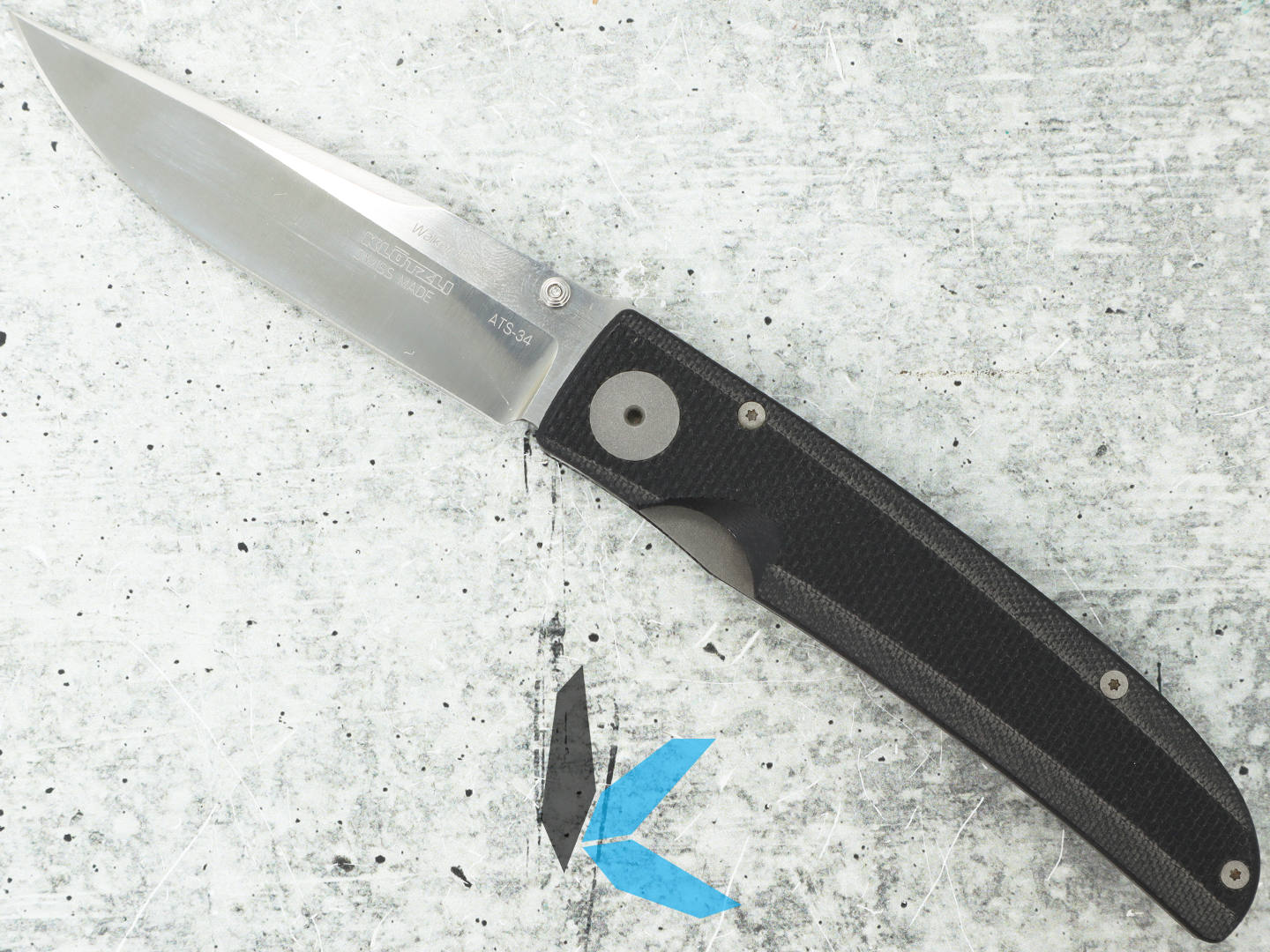 Used Klotzli Walker Design ATS-34 KLC12834 with Pouch - Image 2