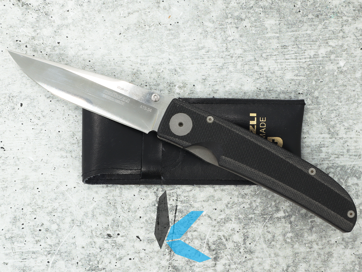 Used Klotzli Walker Design ATS-34 KLC12834 with Pouch