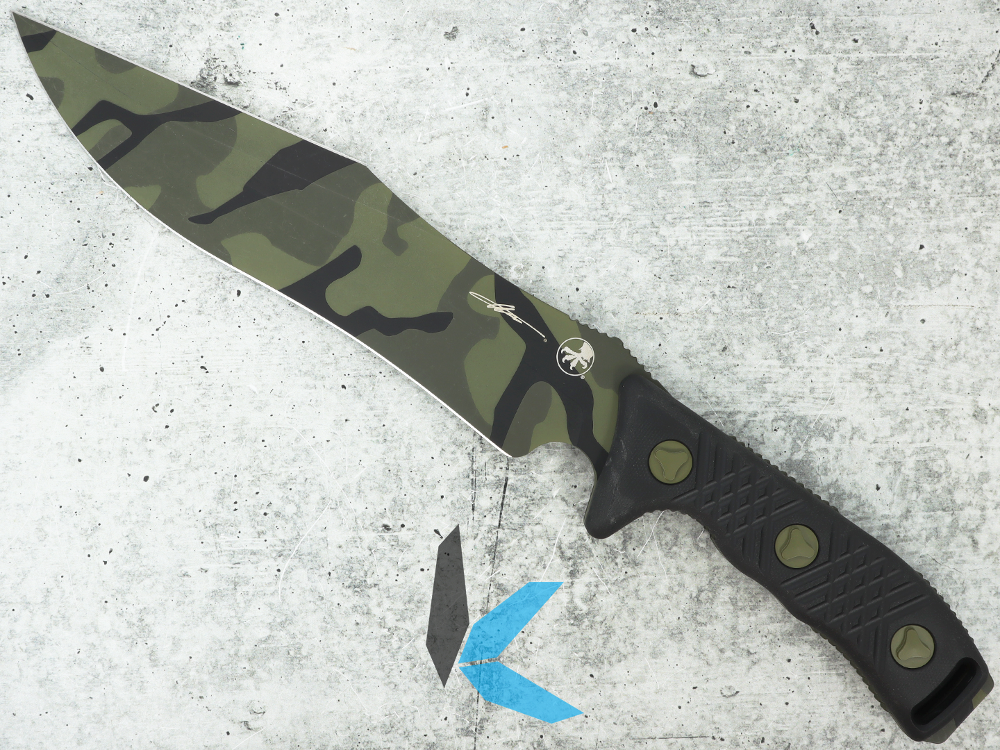 Microtech 104-1JUCS Arbiter Signature Series Jungle Camo Std
