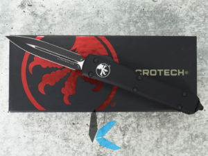 Used Microtech 122-1T Ultratech D/E Tactical Std with Box