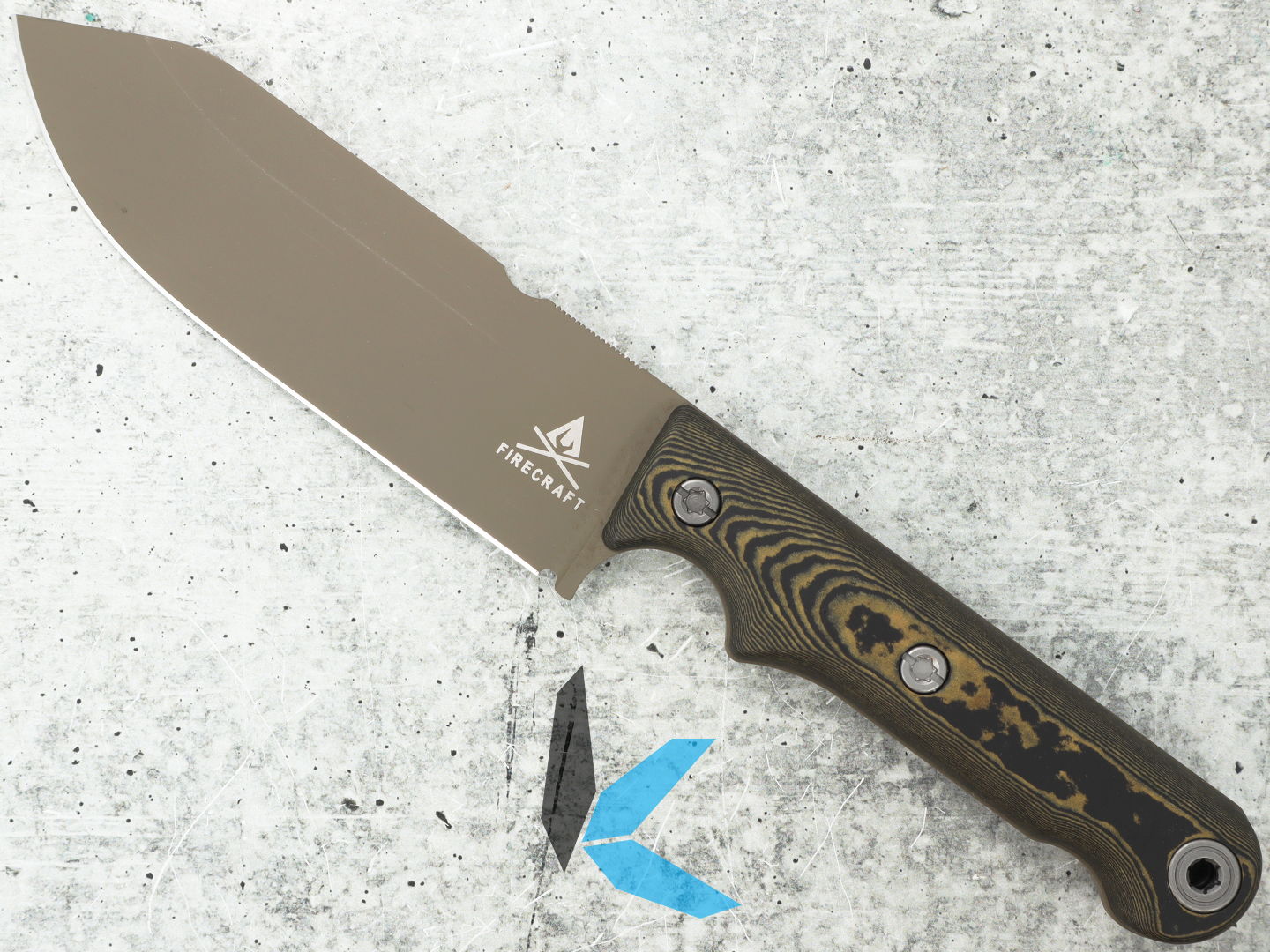 White River Custom Shop FC5 3V-FDE Cerakote Maple & Black Richlite ...