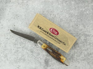Pre-Owned Stag Damascus Muskrat 01463 (ST MSKED) with org box